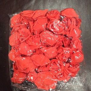 24 Coral color rose artificial Bud
